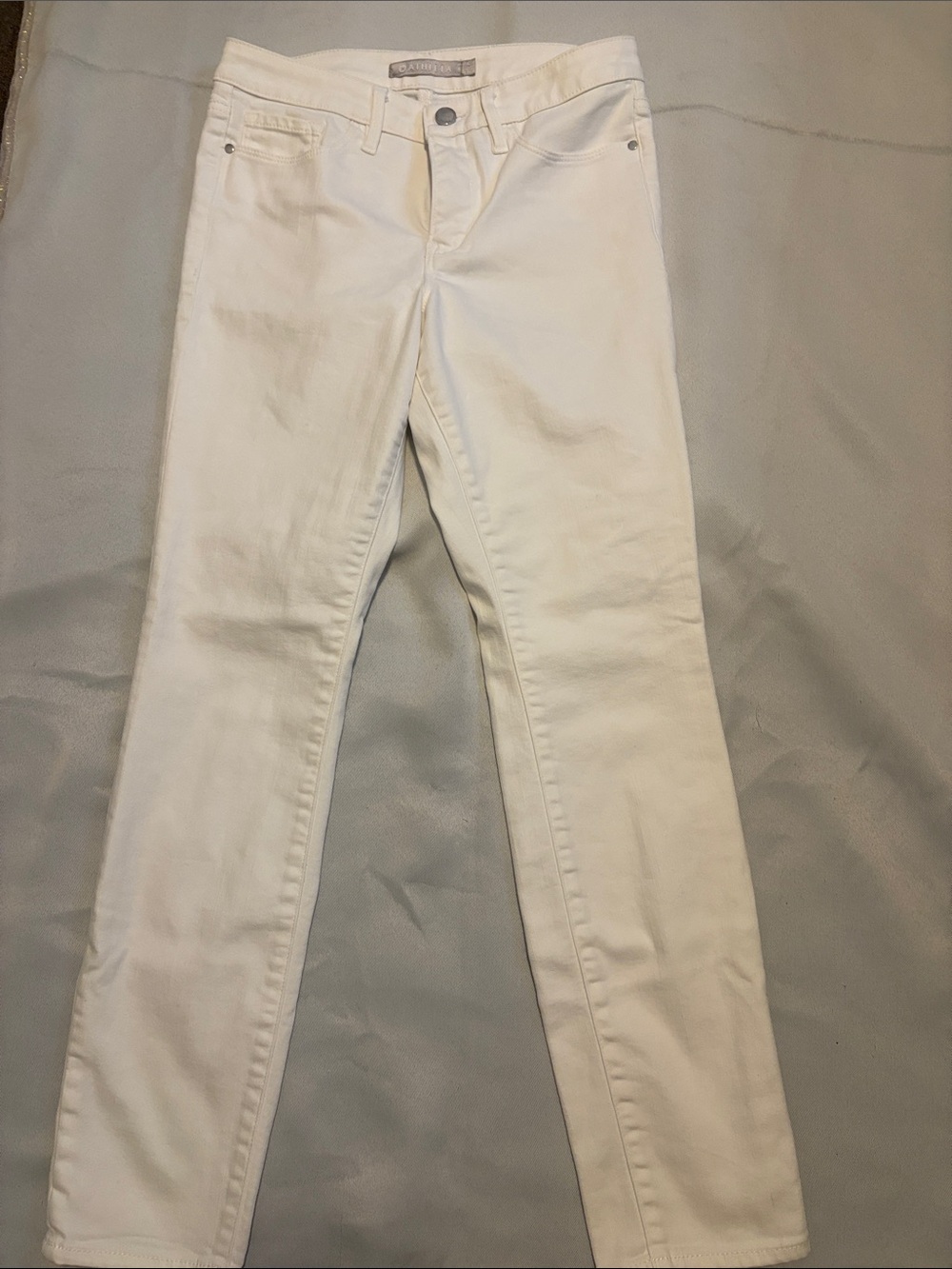 Athleta Off-White High-Rise Jeans